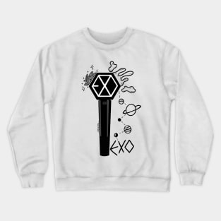 Exo doodlestick Crewneck Sweatshirt